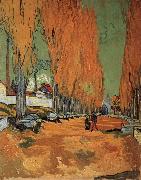 Vincent Van Gogh The Alyscamps,Avenue oil painting reproduction